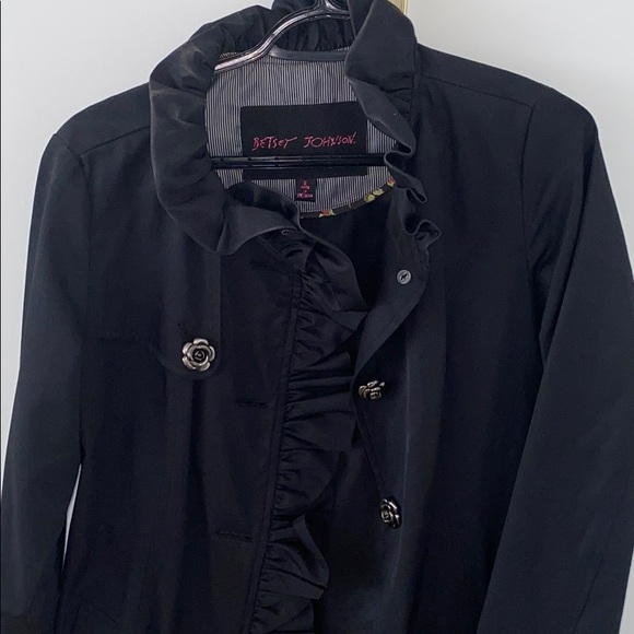 Betsey Johnson rain coat - Picture 3 of 7